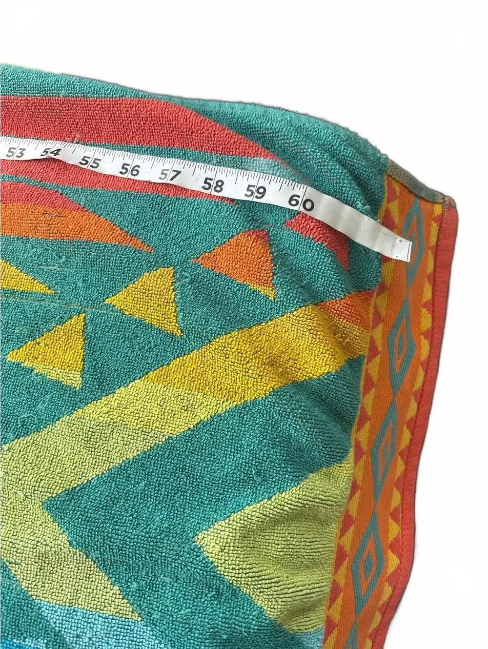 Vintage Royal Terry Cowboy Beach Towel Israel 100% Cotton